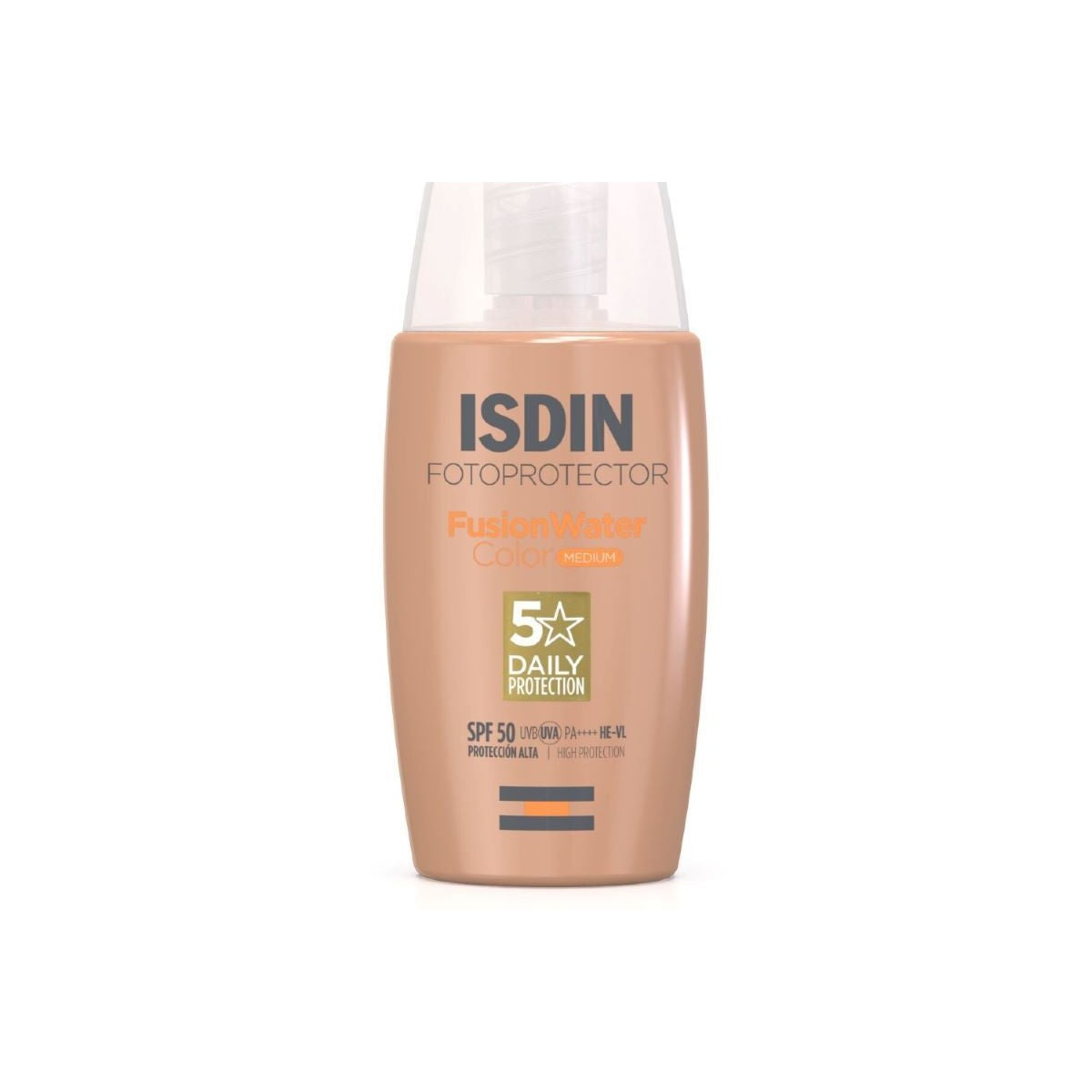 ISDIN Fotoprotector Fusion Water Color MEDIUM FPS50 50ml