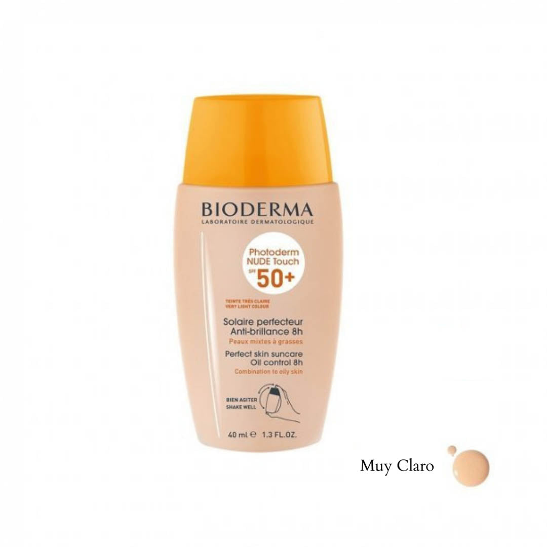 Photoderm NUDE Touch SPF 50+ Tono Muy Claro 40 ml